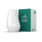 Wysoki porcelanowy wazon Vase Laid-Back biały Tassen - T019101