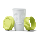 Kubek porcelanowy TO GO 400ml Tasty Pyszna Buźka Limonka