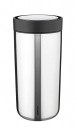 Kubek termiczny To Go Stelton CLICK 0,34L STALOWY - ST580