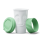 Kubek porcelanowy TO GO 400ml Tasty Pyszna Buźka MIĘTOWY ZIELONY