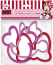 Zestaw 3 foremek do ciastek Myszka Minnie