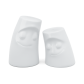 Zestaw Solniczka Cuddly Pieprzniczka Cozy porcelanowa 3D Buźka  TASSEN