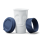 Kubek porcelanowy TO GO 400ml Tasty Pyszna Buźka GRANAT