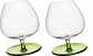 Kieliszki Rocking brandy, zielony - SAGAFORM - 5016544