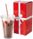 Kubek z zimowym motywem - milkshaker- PF10027700
