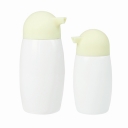 Zestaw do oliwy i winegret Penguin, kremowy  - CONTENTO - 655343